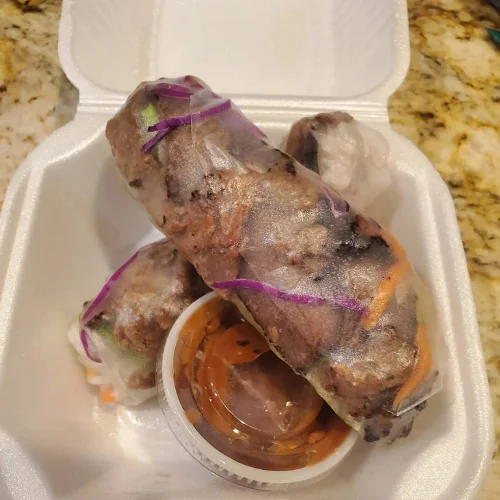 Bulgogi Spring Rolls